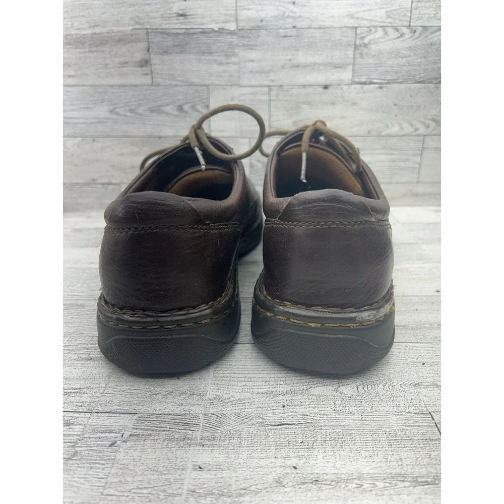 Born Hutchins II Mens Brown‎ Leather Casual Oxfords Size 10 M6660